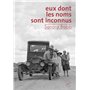 Eux dont les noms sont inconnus