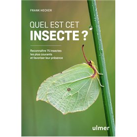 Quel est cet insecte ? - Reconnaître 75 insectes les plus courants et favoriser leur présence
