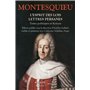 L'Esprit des lois - Lettres persanes - Textes politiques et fictions