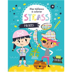 MES TABLEAUX A COLORIER STRASS - PIRATES