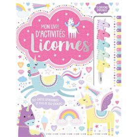 MON LIVRE D ACTIVITES NED LICORNES