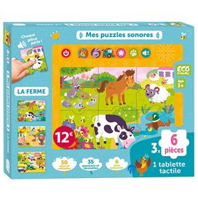 Mes puzzles sonores - La ferme