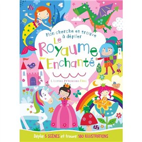 Mon cherche et trouve à déplier - Le Royaume enchanté