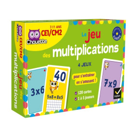 Chouette - Le jeu des multiplications CE1-CM2