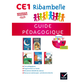 Ribambelle CE1 série rouge éd. 2016 - Guide pédagogique + CD-Rom