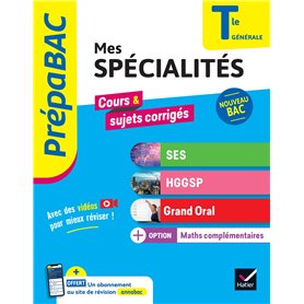 Prépabac - Mes spécialités SES