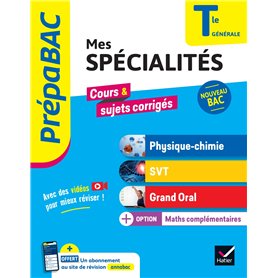 Prépabac - Mes spécialités Physique-chimie