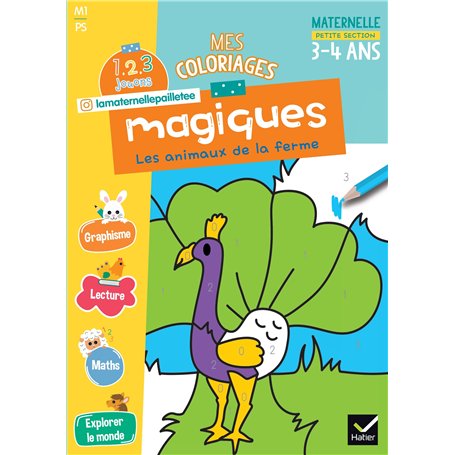 Mes coloriages magiques PS
