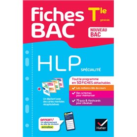 Fiches bac - HLP Tle (spécialité) - Bac 2026