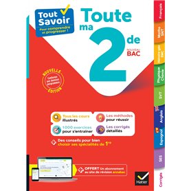Tout savoir 2de 2025-2026 (toutes les matières)