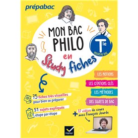 Mon bac philo en study fiches - Tle générale - Bac 2026