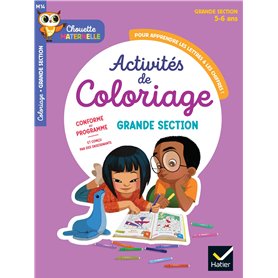 Chouette Maternelle - Activités de coloriage GS - 5 ans