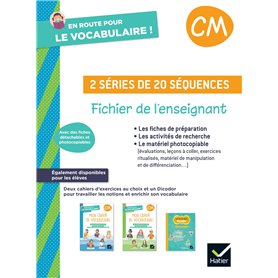 En route pour le vocabulaire CM - Ed. 2024 - Fichier de l'enseignant