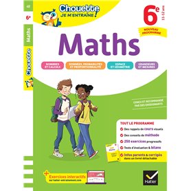Chouette Je m'entraîne - Maths 6e Nouveau programme
