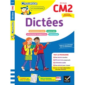 Dictées CM2 - Cahier de soutien nouveau programme