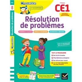 Résolution de problèmes CE1 - Cahier de soutien nouveau programme