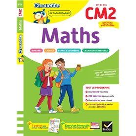 Maths CM2 - Cahier de soutien nouveau programme