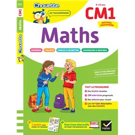 Maths CM1 - Cahier de soutien nouveau programme