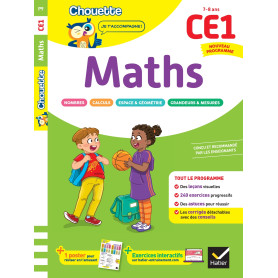 Maths CE1 - Cahier de soutien nouveau programme