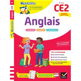 Anglais CE2  - Cahier de soutien nouveau programme