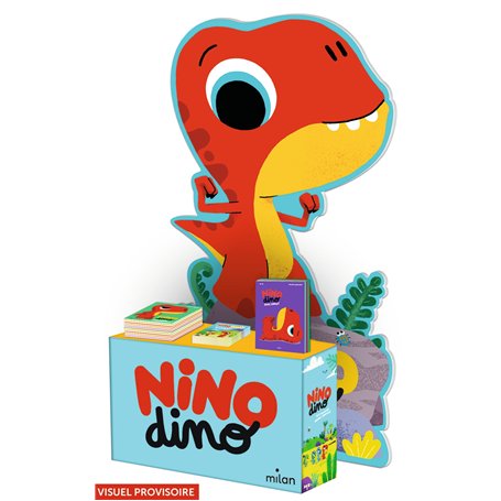 PLV Silhouette XXL 25 ex. Nino dino + 10 livrets gratuits Milan 2024