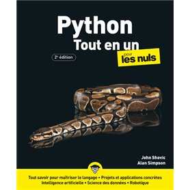 Python Tout en un pour les Nuls - 2e édition