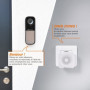 SCS SENTINEL SONNETTE CONNECTEE FILAIRE ET CARILLON SANS FIL VisioBell 129,99 €