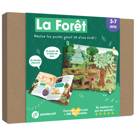 La Forêt - Kit Pandacraft 3-7 ans