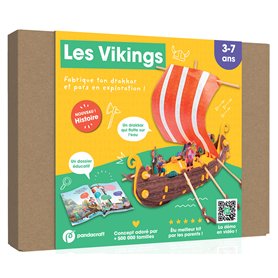 Les Vikings - kit Pandacraft 3-7 ans