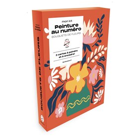 Mon kit peinture au numéro - Bouquets de fleurs