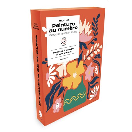 Mon kit peinture au numéro - Bouquets de fleurs