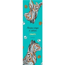 Marque-pages à colorier - Chats