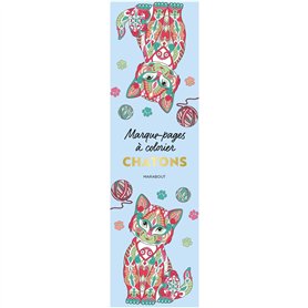 Marque-pages à colorier - Chatons