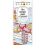 Mes marque-pages à l'aquarelle - Cosy à la maison