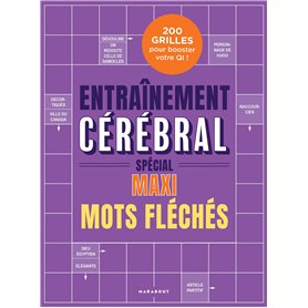 Entraînement cérébral -  Maxi mots fléchés