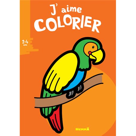 J'aime colorier (2-4 ans) (Perroquet)