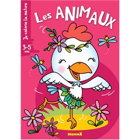 Je colorie la nature (3-5 ans) - Les animaux (Poule)