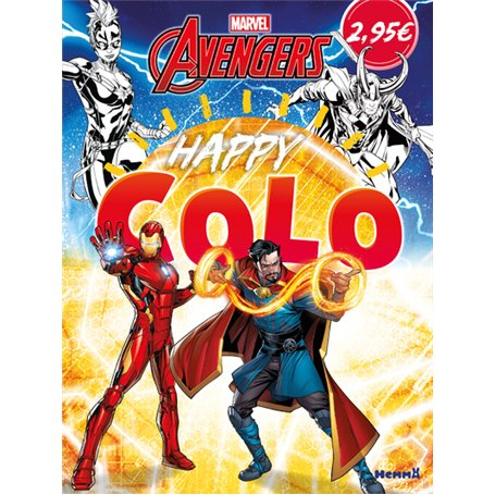 Marvel Avengers - Happy colo (Iron Man et Dr Strange)