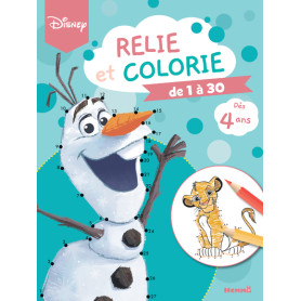 Relie et colorie - De 1 à 30