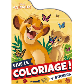 Disney Animaux - Vive le coloriage ! (Simba et Nala)