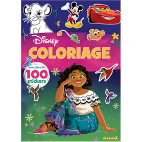Disney - Coloriage avec plus de 100 stickers (Encanto - Mirabel)