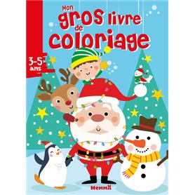 Mon gros livre de coloriage (Père Noël