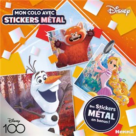Disney 100 Disney - Mon colo avec stickers métal (Olaf