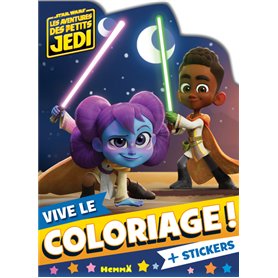 Disney Star Wars - Les Aventures des Petits Jedi - Vive le coloriage ! - + stickers