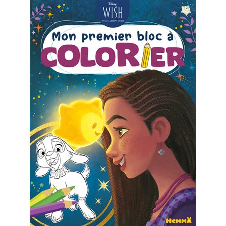 Disney Wish - Mon premier bloc à colorier