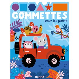 Gommettes pour les petits (Animaux dans jeep)