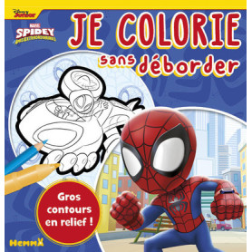 Marvel Spidey et ses amis extraordinaires - Je colorie sans déborder (Spidey et Web-Crawler)