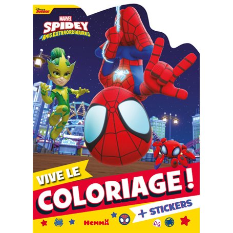 Marvel Spidey et ses amis extraordinaires - Vive le coloriage ! (Spidey et Electro)