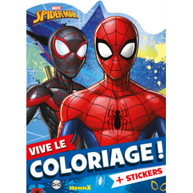 Marvel Spider-Man - Vive le coloriage ! (Miles Morales et Spider-Man)