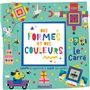 Des formes et des couleurs - Le carré - Colorie et apprends à tracer des carrés !